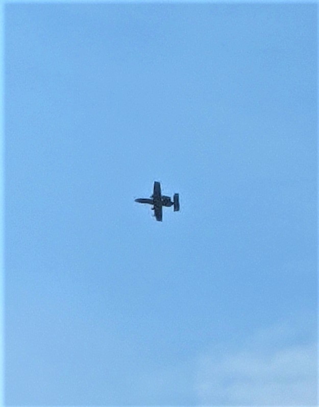 Air Force holds training with A-10 aircraft at Fort McCoy