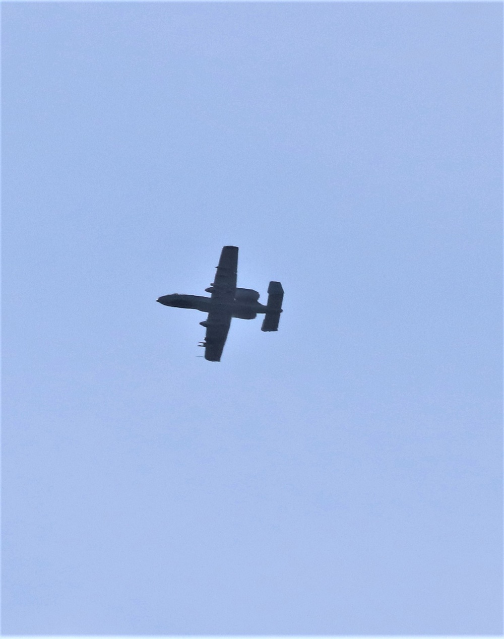 Air Force holds training with A-10 aircraft at Fort McCoy