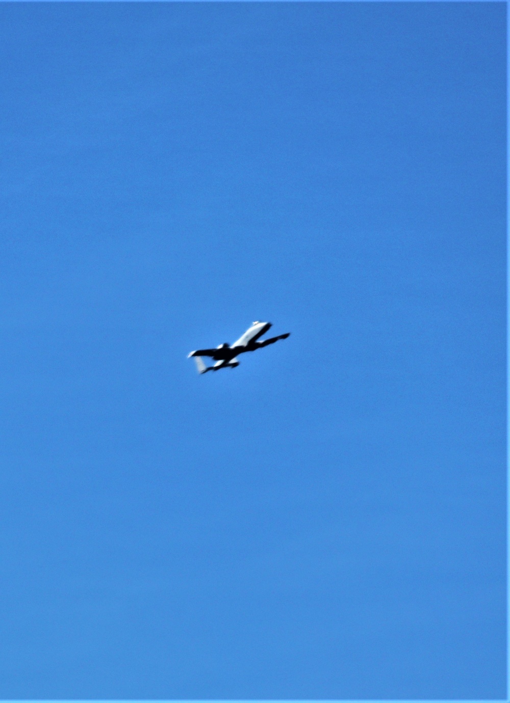 Air Force holds training with A-10 aircraft at Fort McCoy