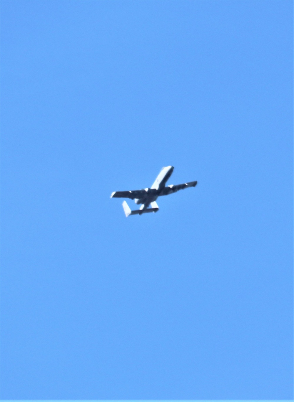 Air Force holds training with A-10 aircraft at Fort McCoy