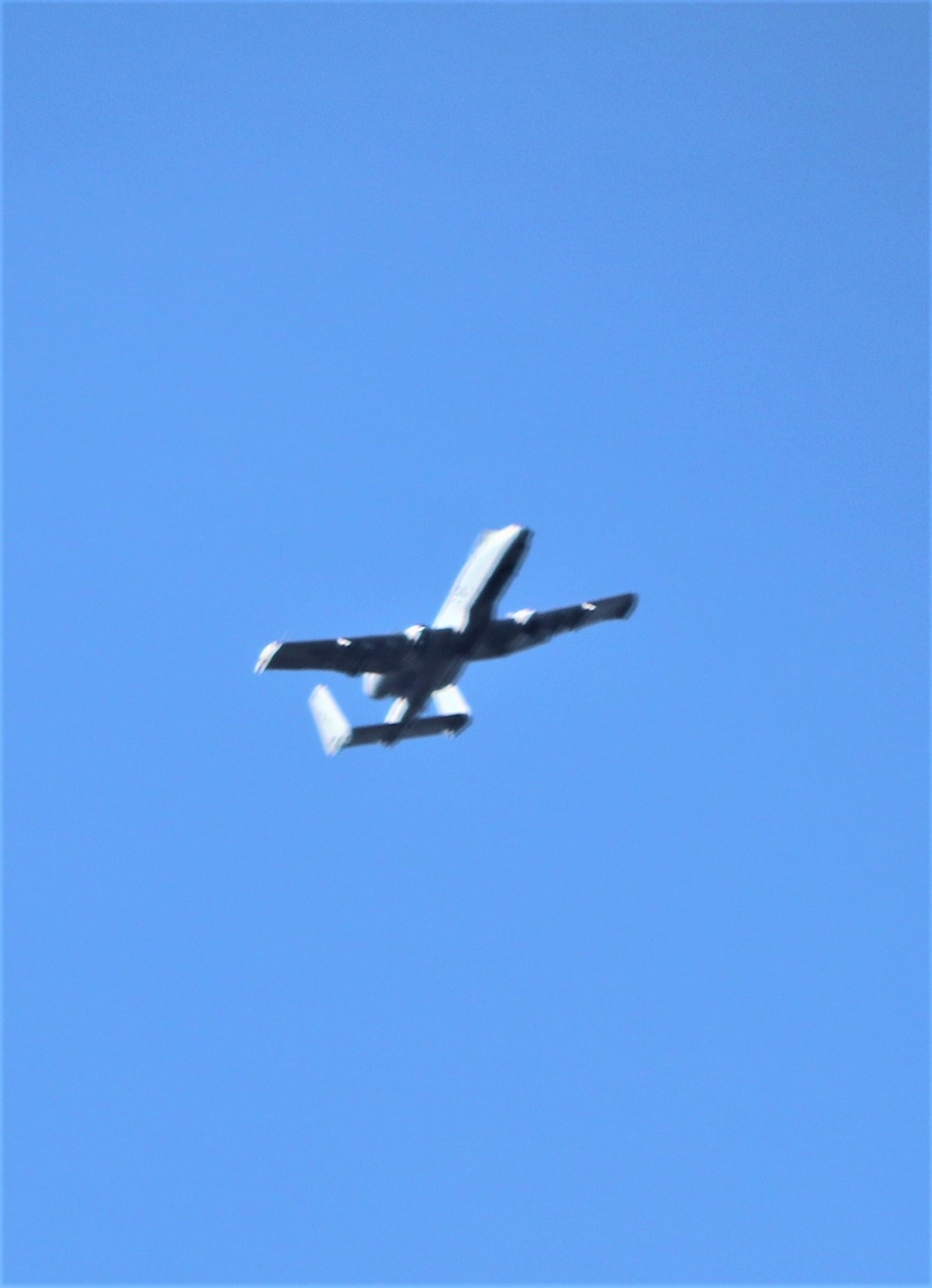 Air Force holds training with A-10 aircraft at Fort McCoy