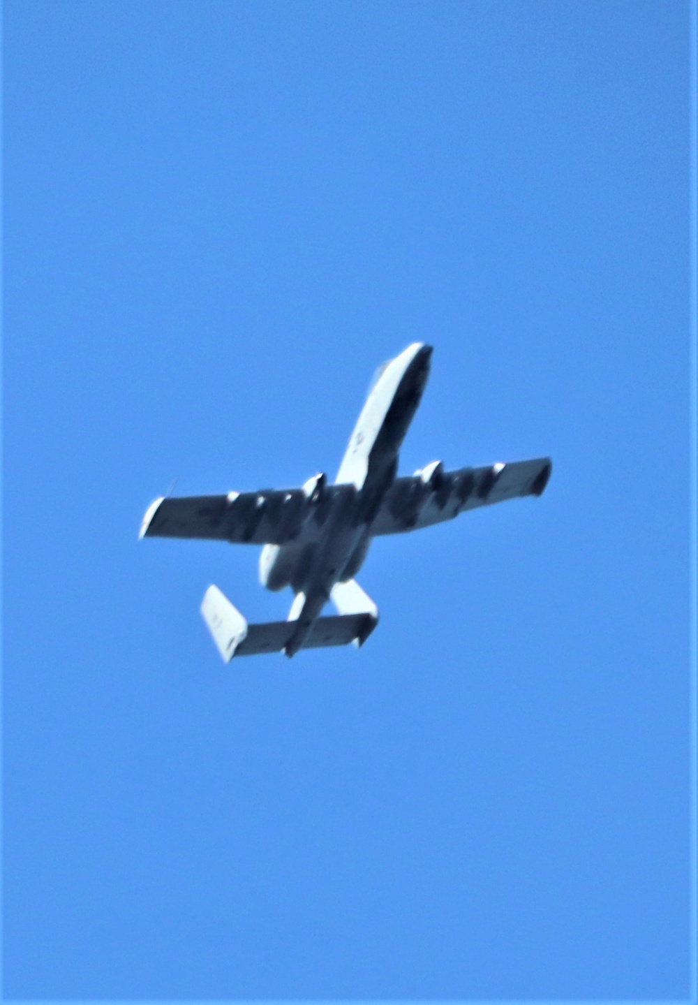 Air Force holds training with A-10 aircraft at Fort McCoy