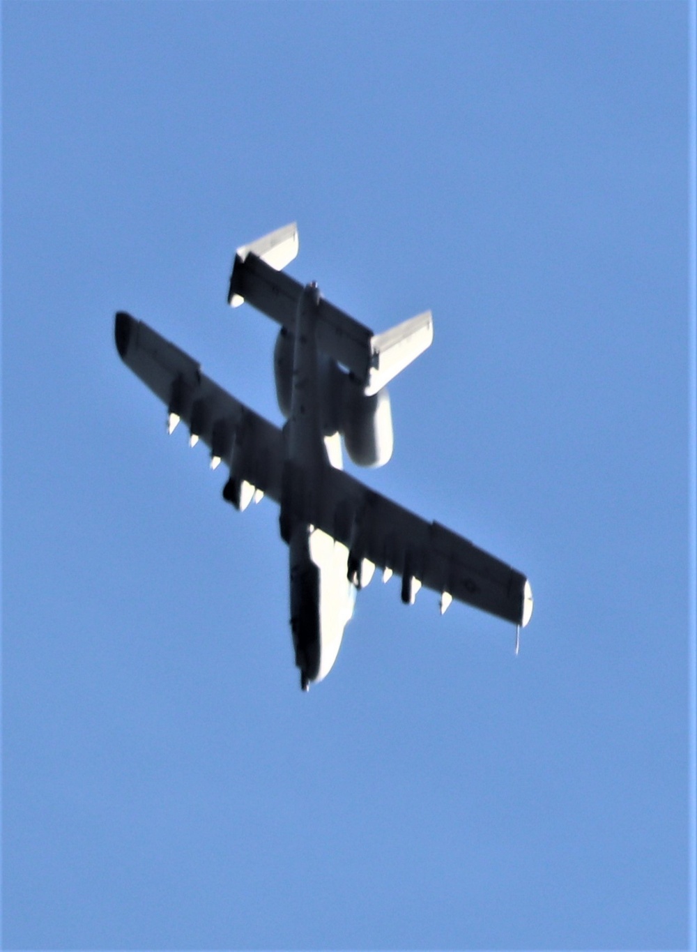 Air Force holds training with A-10 aircraft at Fort McCoy