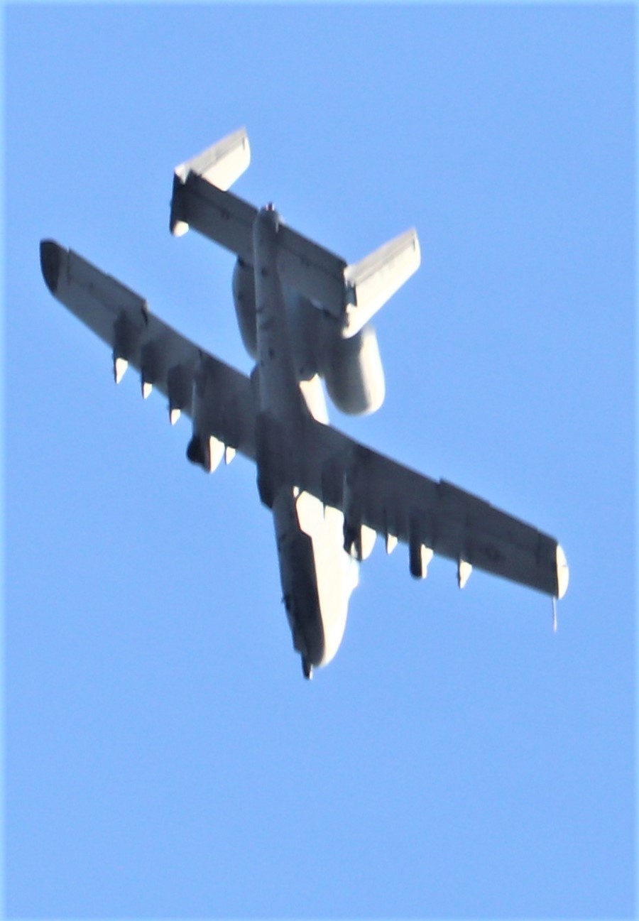 Air Force holds training with A-10 aircraft at Fort McCoy