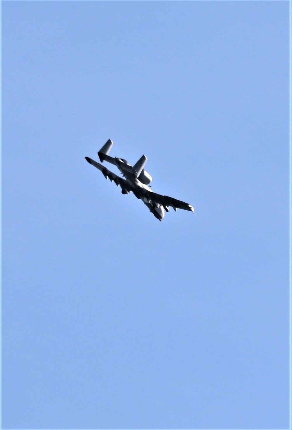 Air Force holds training with A-10 aircraft at Fort McCoy