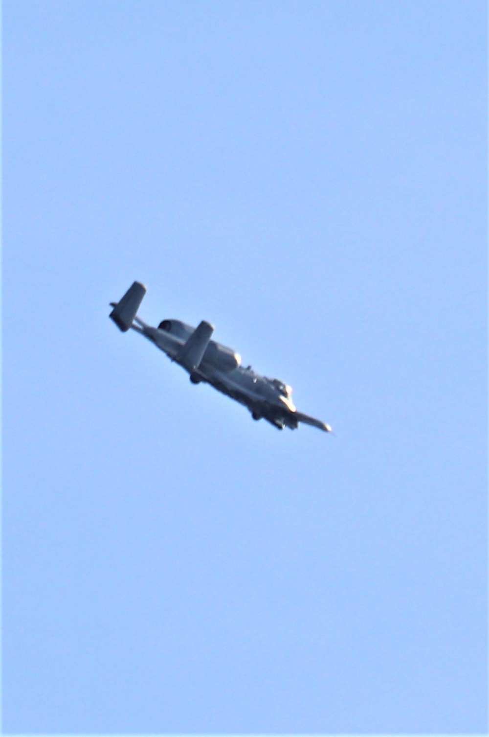 Air Force holds training with A-10 aircraft at Fort McCoy