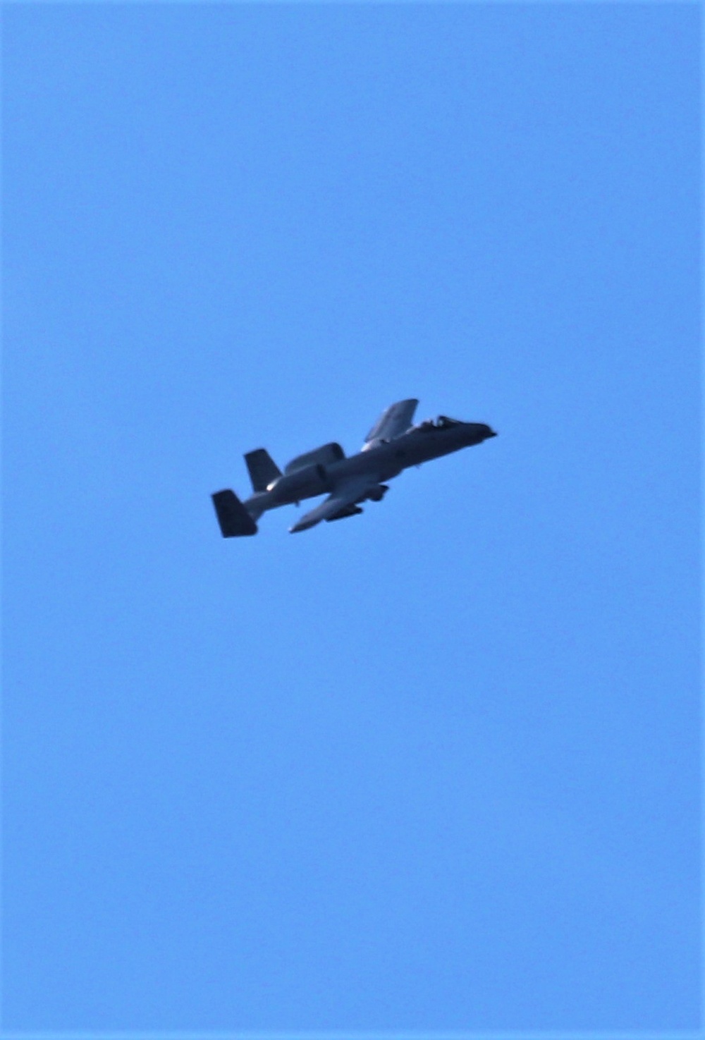 Air Force holds training with A-10 aircraft at Fort McCoy