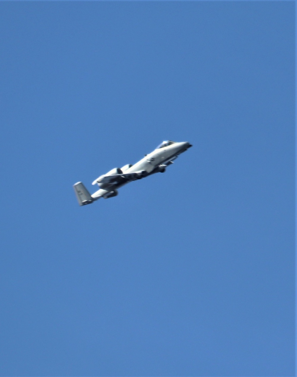 Air Force holds training with A-10 aircraft at Fort McCoy