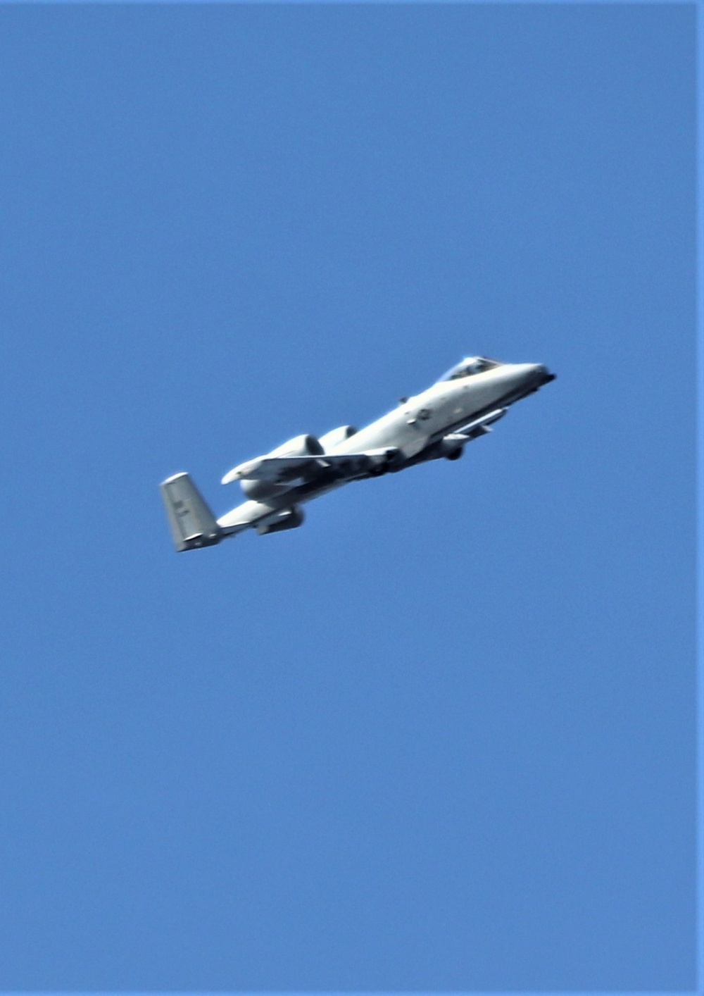 Air Force holds training with A-10 aircraft at Fort McCoy