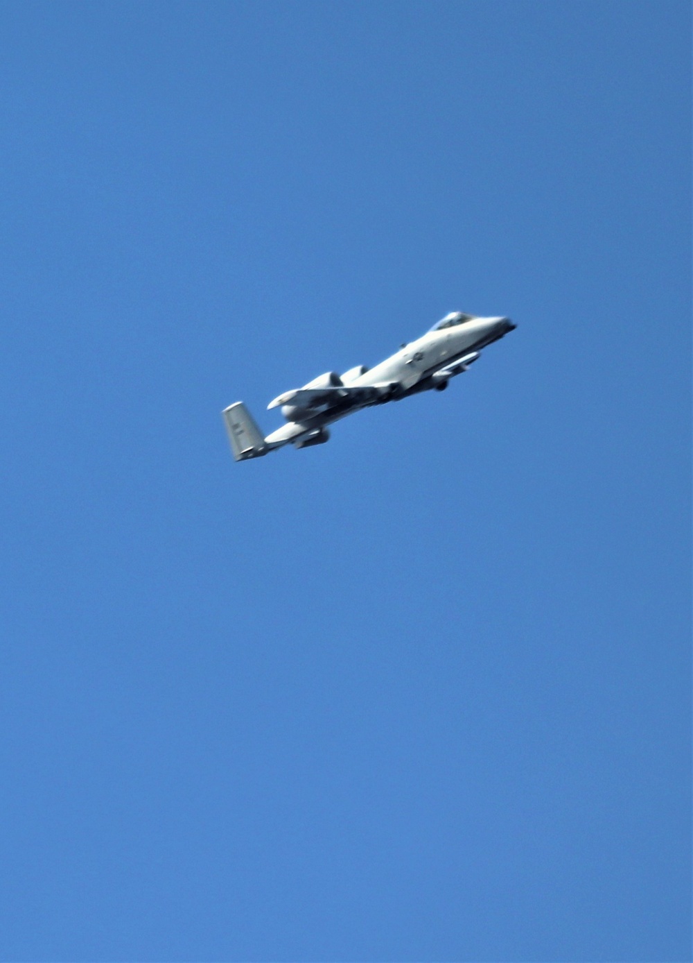 Air Force holds training with A-10 aircraft at Fort McCoy