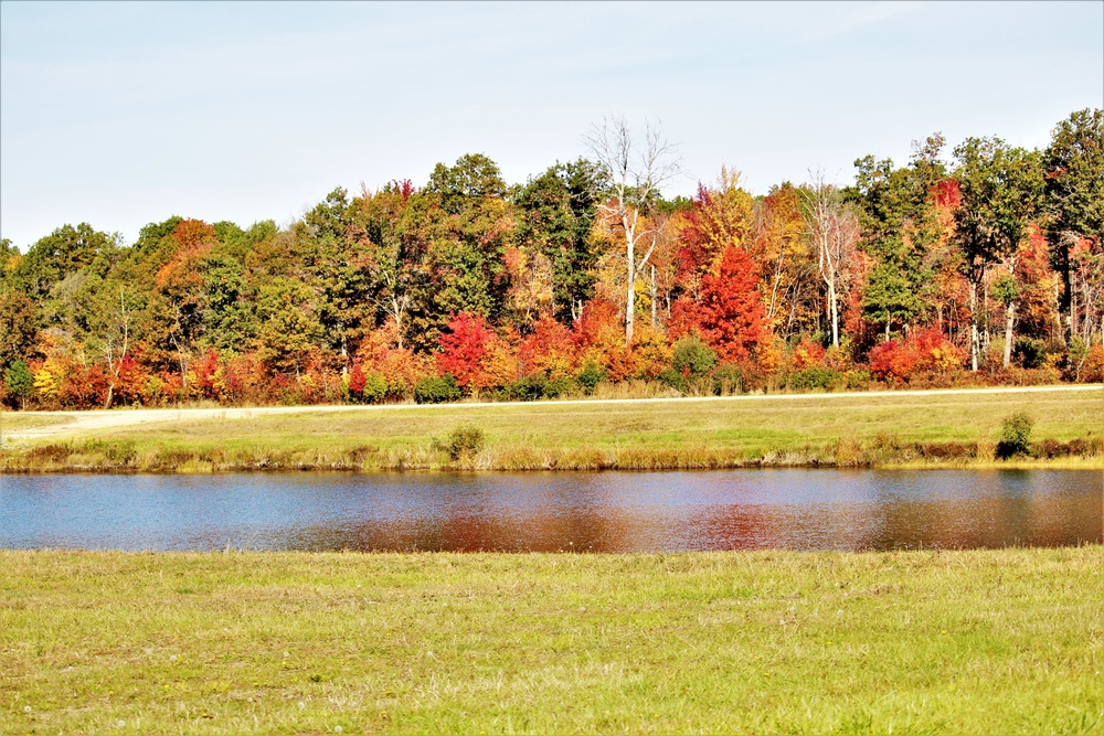 2022 Fall Colors at Fort McCoy's Big Sandy Lake