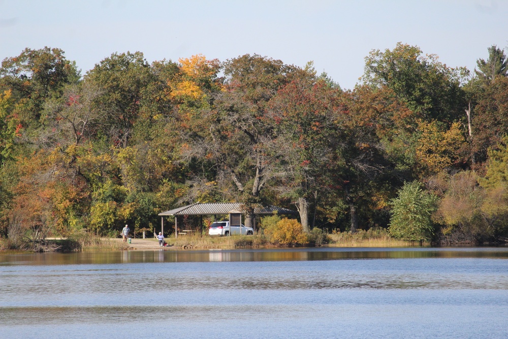 2022 Fall Colors at Fort McCoy's Big Sandy Lake