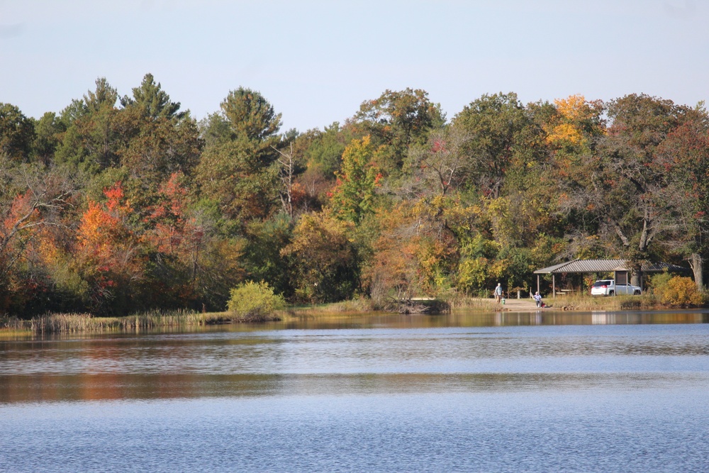 2022 Fall Colors at Fort McCoy's Big Sandy Lake