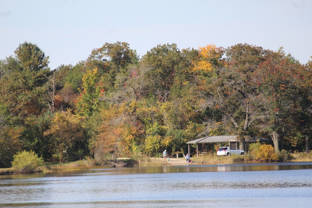 2022 Fall Colors at Fort McCoy's Big Sandy Lake