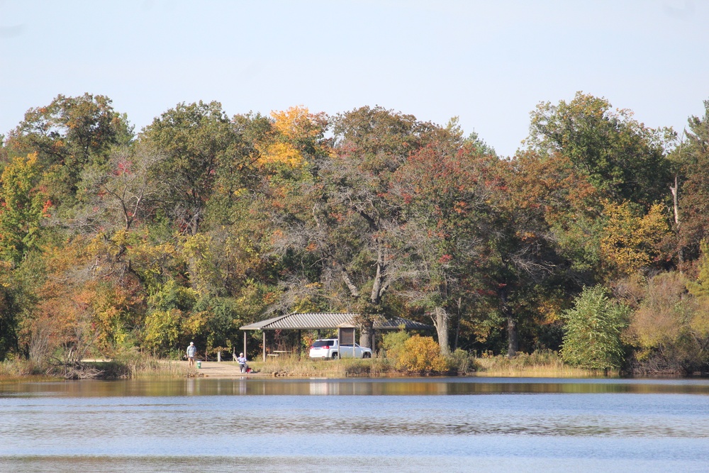 2022 Fall Colors at Fort McCoy's Big Sandy Lake