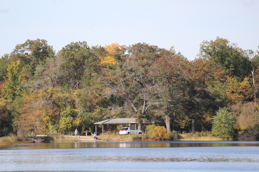 2022 Fall Colors at Fort McCoy's Big Sandy Lake