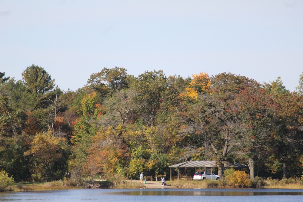 2022 Fall Colors at Fort McCoy's Big Sandy Lake