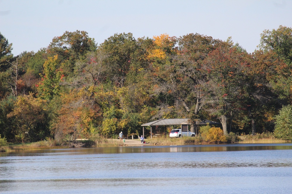 2022 Fall Colors at Fort McCoy's Big Sandy Lake