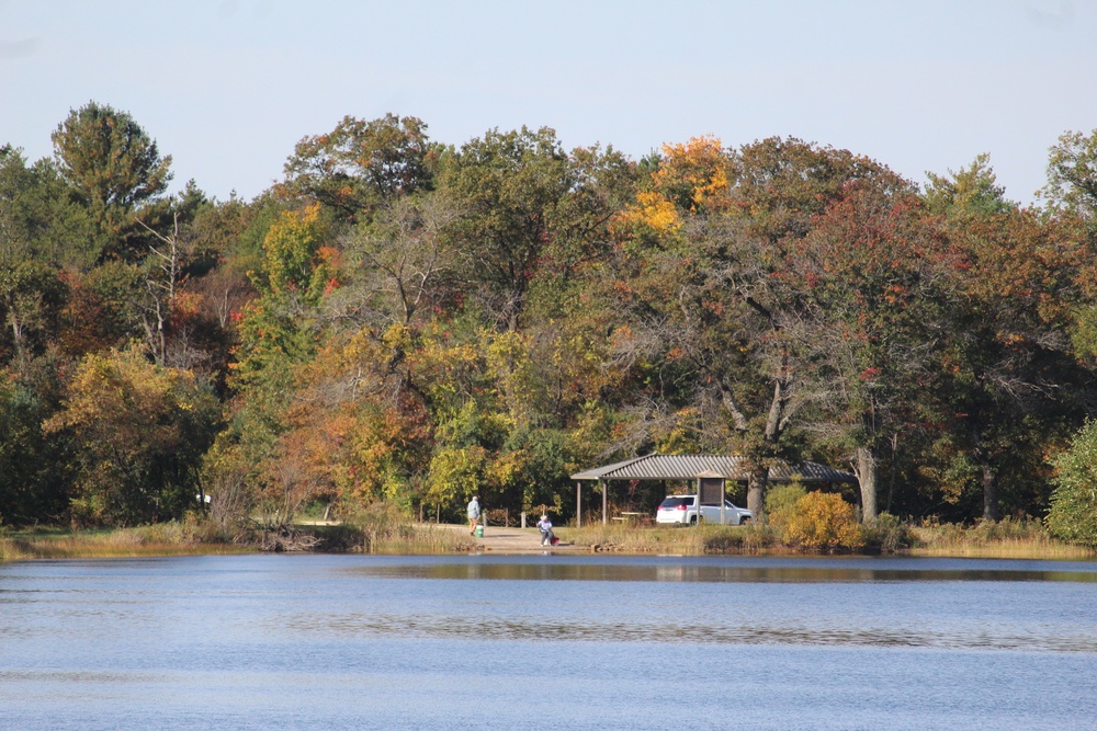 2022 Fall Colors at Fort McCoy's Big Sandy Lake