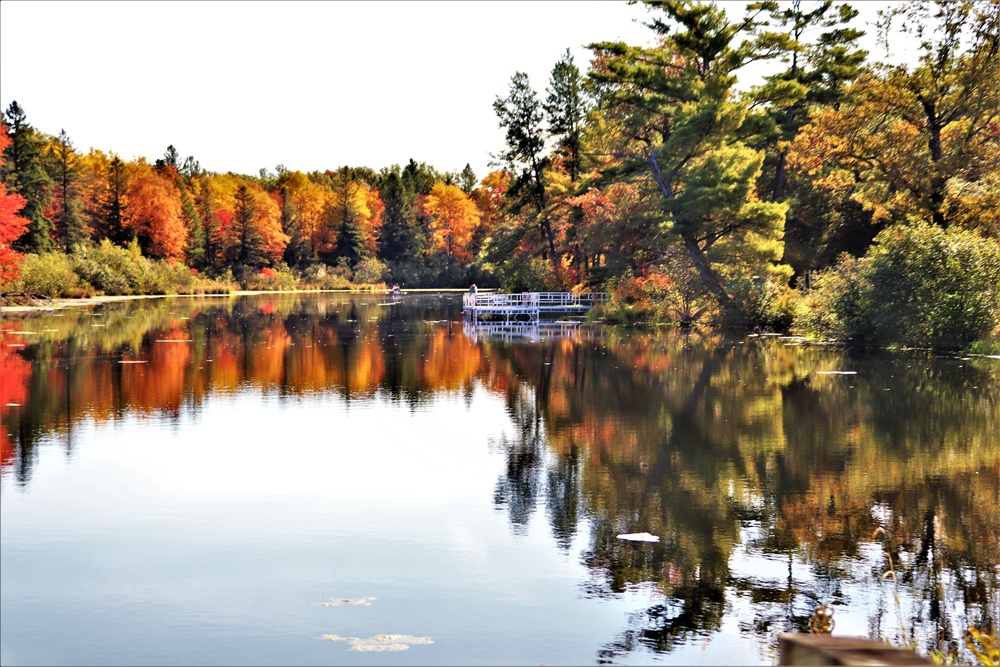 2022 Fall Colors at Fort McCoy's Swamp Pond