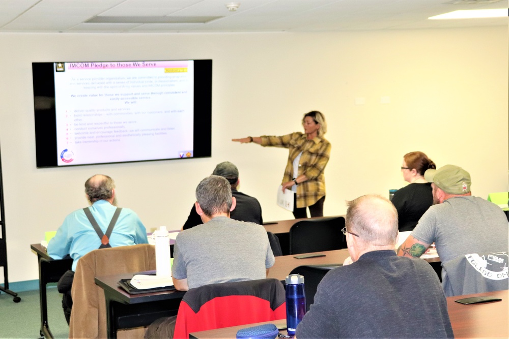 Fort McCoy holds Operation Excellence workforce development course