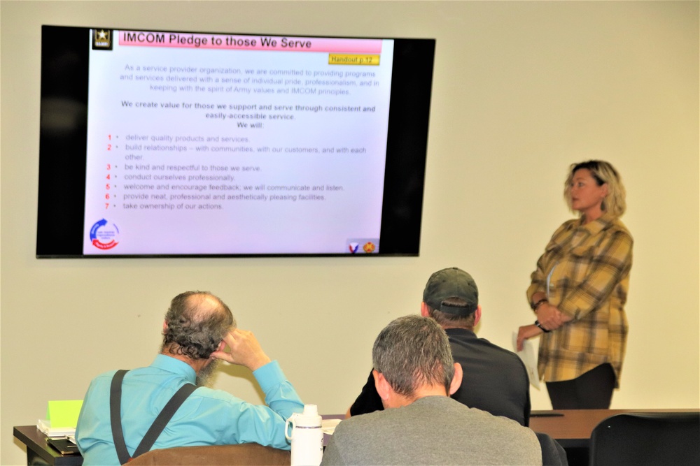 Fort McCoy holds Operation Excellence workforce development course