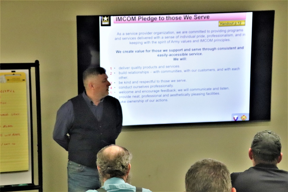 Fort McCoy holds Operation Excellence workforce development course