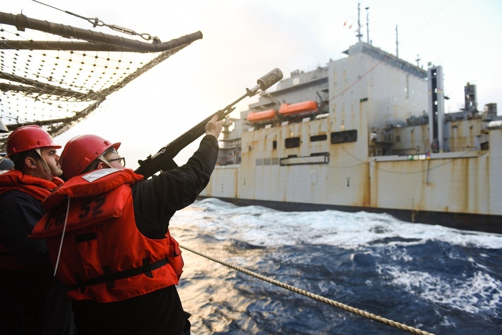 Bunker Hill Underway Replenishment