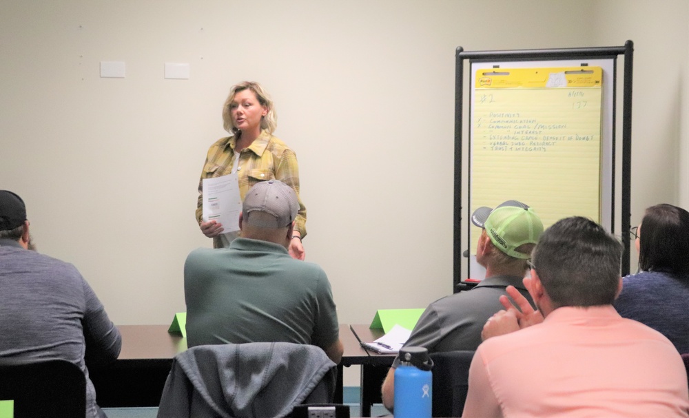 Fort McCoy holds Operation Excellence workforce development course