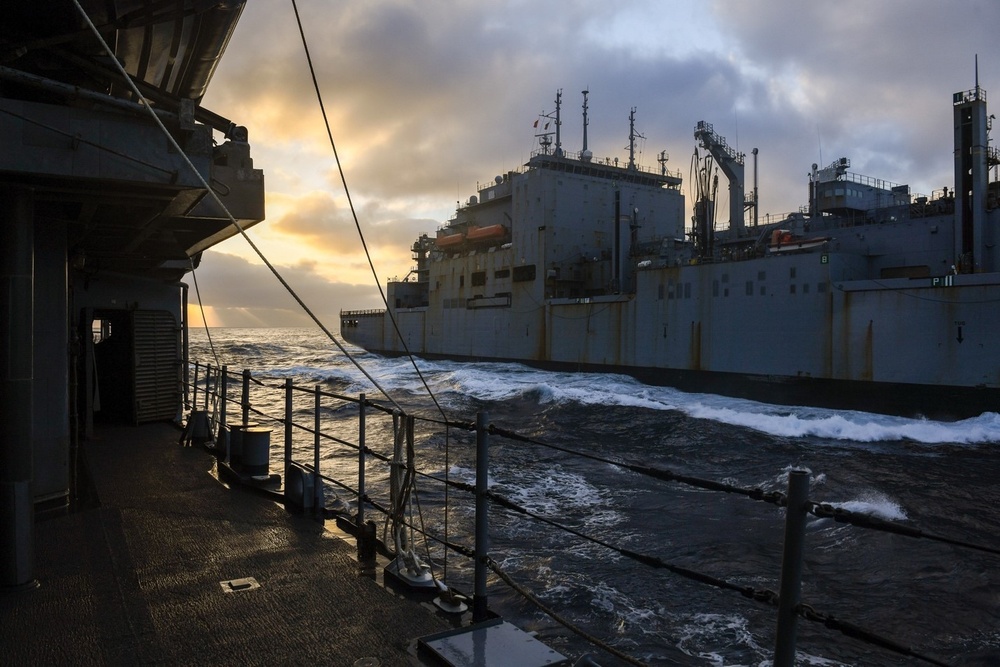 Bunker Hill Underway Replenishment