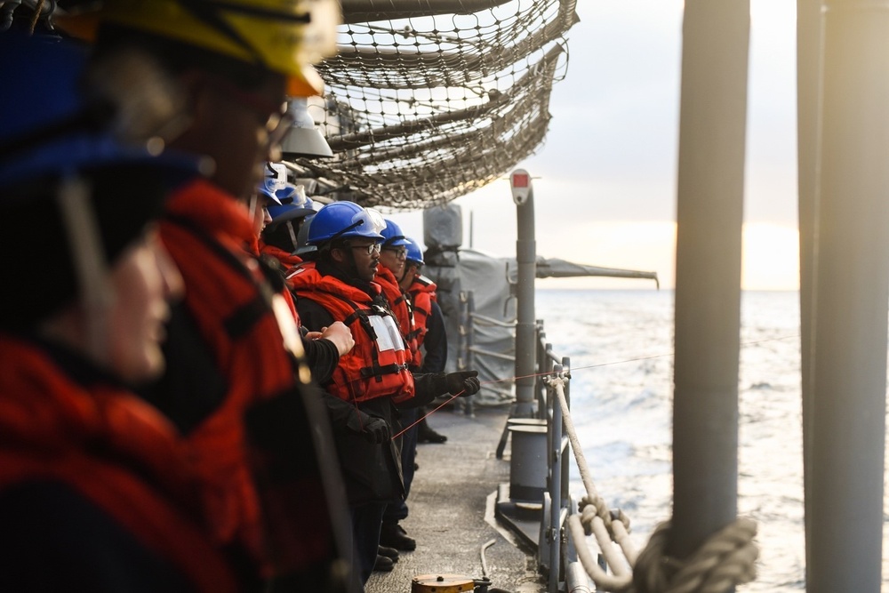 Bunker Hill Underway Replenishment