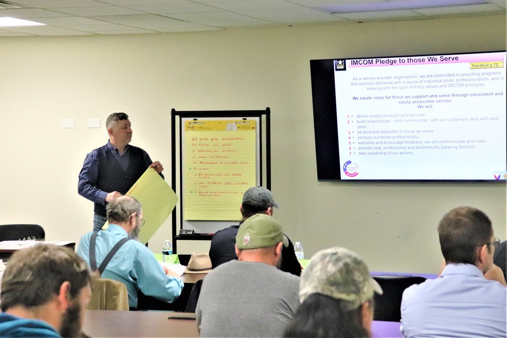 Fort McCoy holds Operation Excellence workforce development course