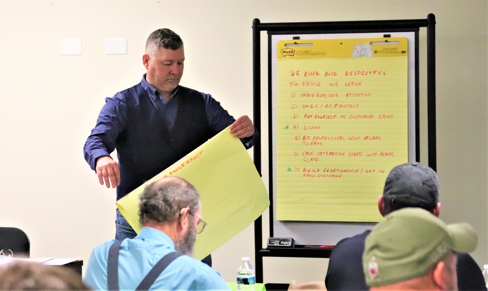 Fort McCoy holds Operation Excellence workforce development course