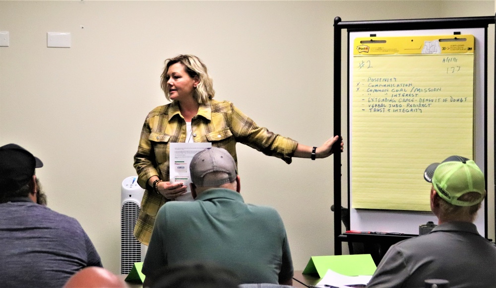 Fort McCoy holds Operation Excellence workforce development course