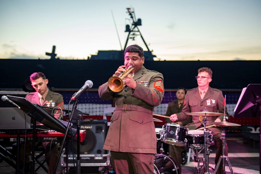 Navy Reception Hosted Aboard USS Harper Ferry (LSD 49) at San Francisco Fleet Week