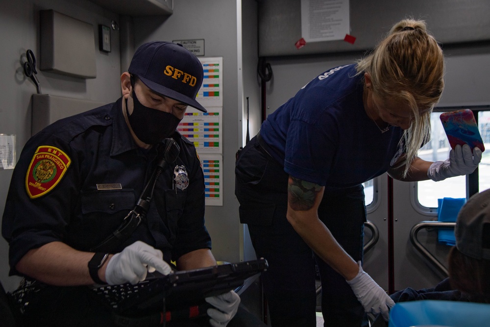 U.S. Navy Sailors and Marines Experience the San Francisco EMS Life