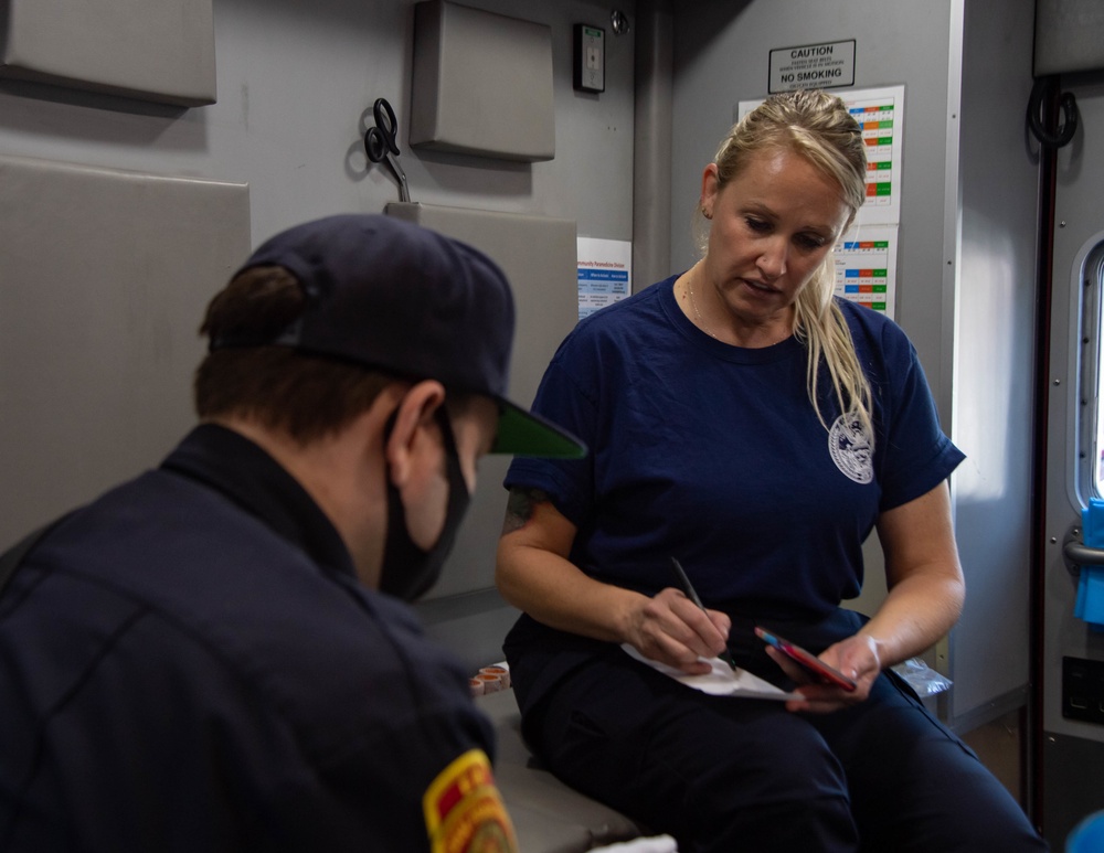 U.S. Navy Sailors and Marines Experience the San Francisco EMS Life