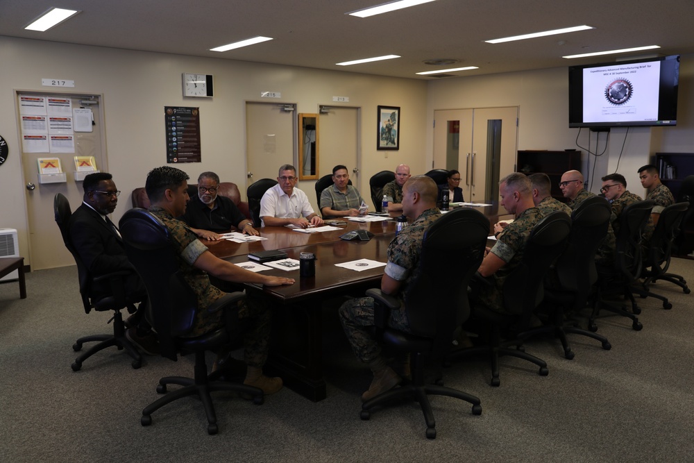 3rd Maintenance Battalion Marines meet with Materiel Support Command-Korea Representatives