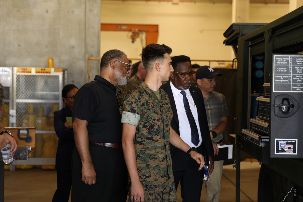 3rd Maintenance Battalion Marines meet with Materiel Support Command-Korea Representatives