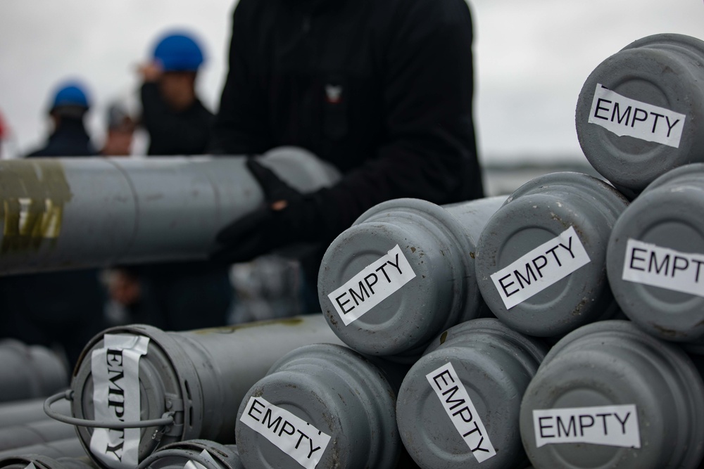 USS Normandy Deploys with the Gerald R. Ford Carrier Strike Group