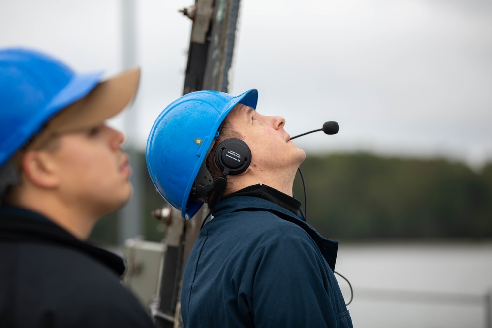 USS Normandy Deploys with the Gerald R. Ford Carrier Strike Group