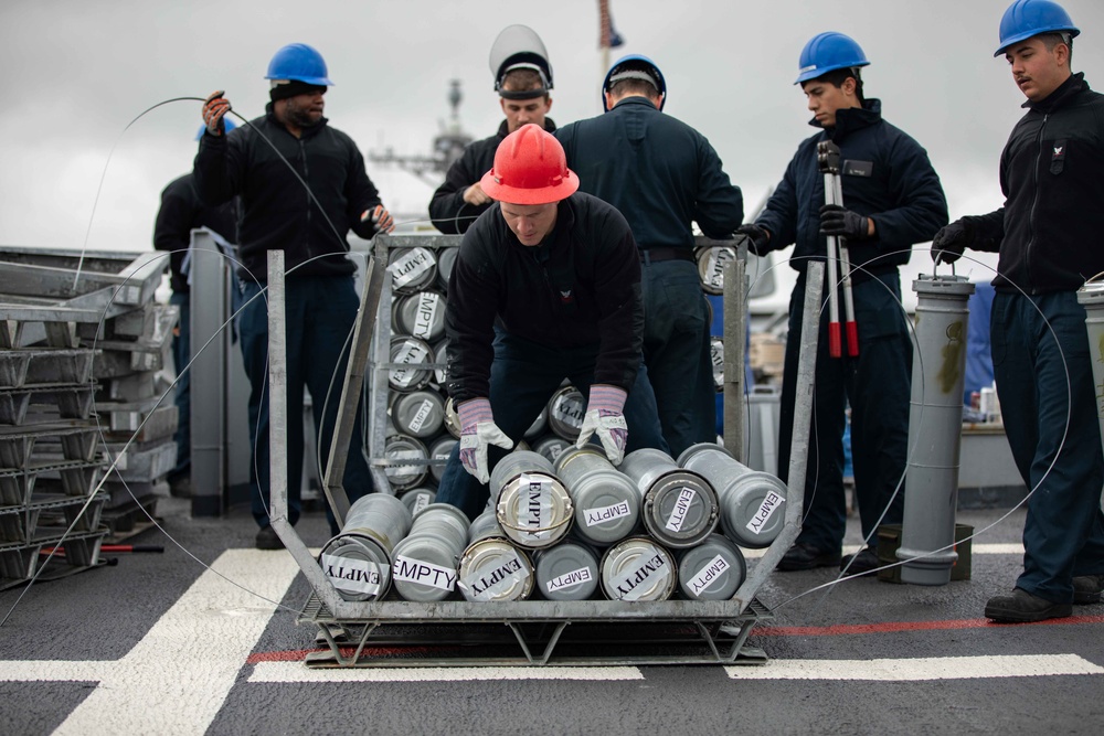 USS Normandy Deploys with the Gerald R. Ford Carrier Strike Group