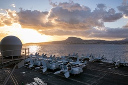 USS George H.W. Bush (CVN 77) Arrives in Souda Bay, Crete