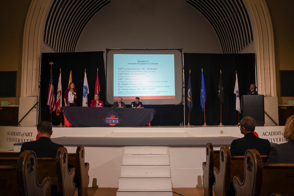 Panelists Speak at the Peer-to-Peer Medical Exchange as Part of San Francisco Fleet Week 2022