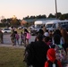 Soldiers Walk Students for the National Walk to School Day at Freedom Park School