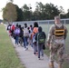 Soldiers Walk Students for the National Walk to School Day at Freedom Park School