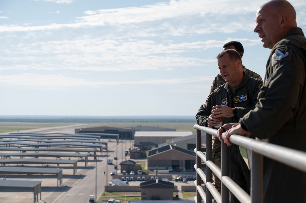 19th Air Force leadership visit Laughlin Air Force Base