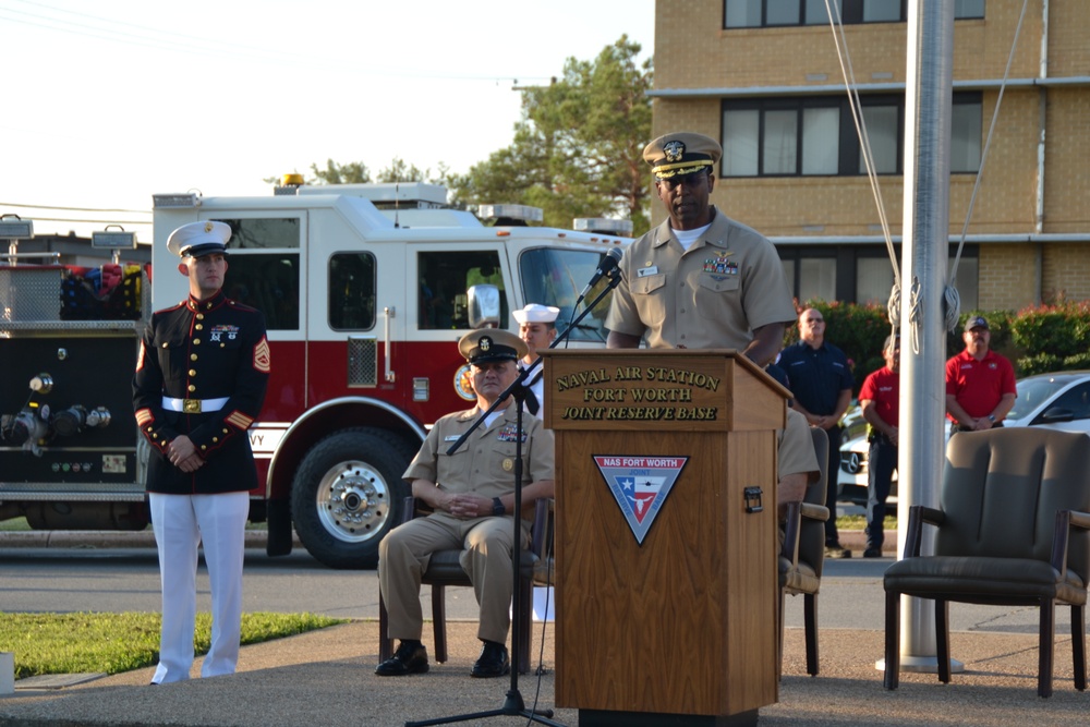 NAS JRB Fort Worth holds 9/11 Remembrance Ceremony