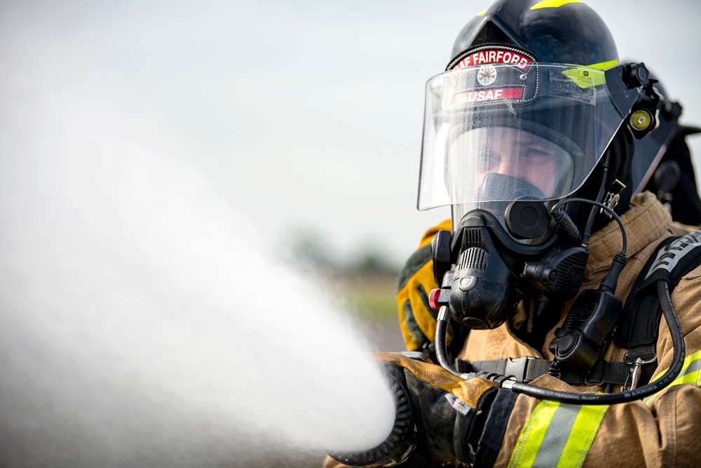 Pathfinder firefighters turn up the heat during training