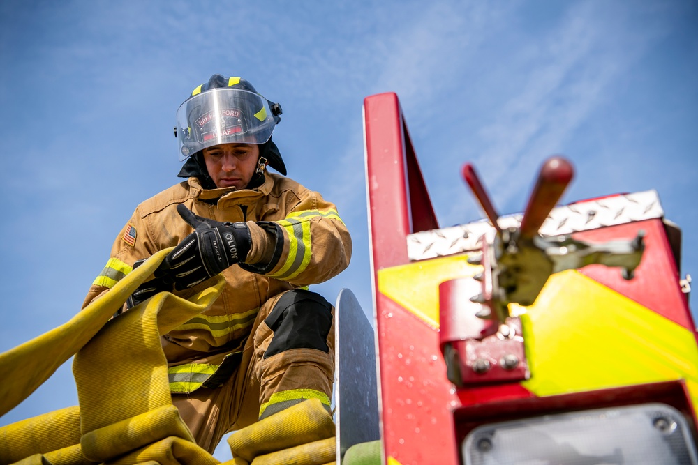 Pathfinder firefighters turn up the heat during training